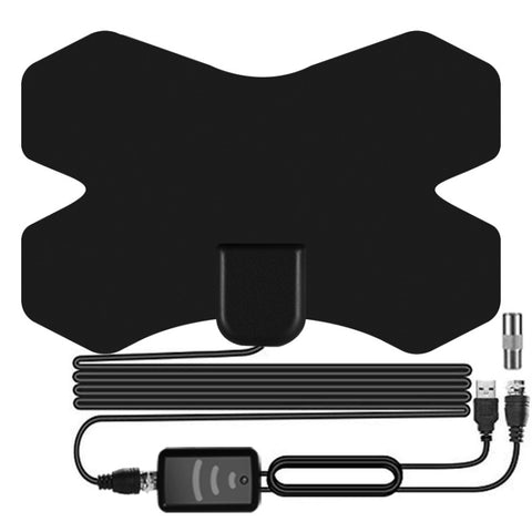 MYC-HDTV050 Antenne X Shield 25 dB 4K HDTV, port de prise de vue : 150 miles, MYC-HDTV050