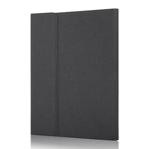 RK102C Clavier Bluetooth en plastique magnétique stable avec pavé tactile + étui pour tablette en TPU avec motif en set pour iPad 10.2, avec emplacement pour tablette et personnel, RK102C