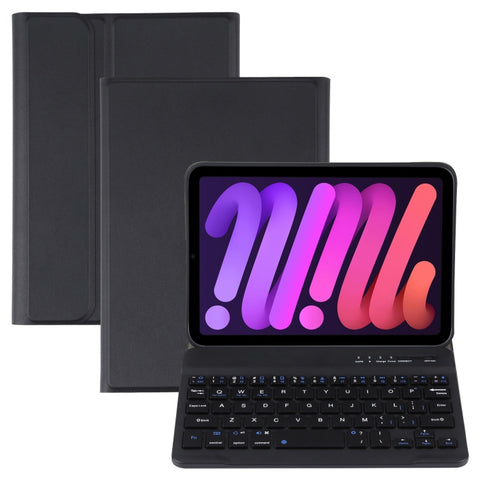 Étui pour tablette en peau avec support ultrasonique Bluetooth en peau d'agneau staccabile A06 avec support pour iPad mini 6, A06