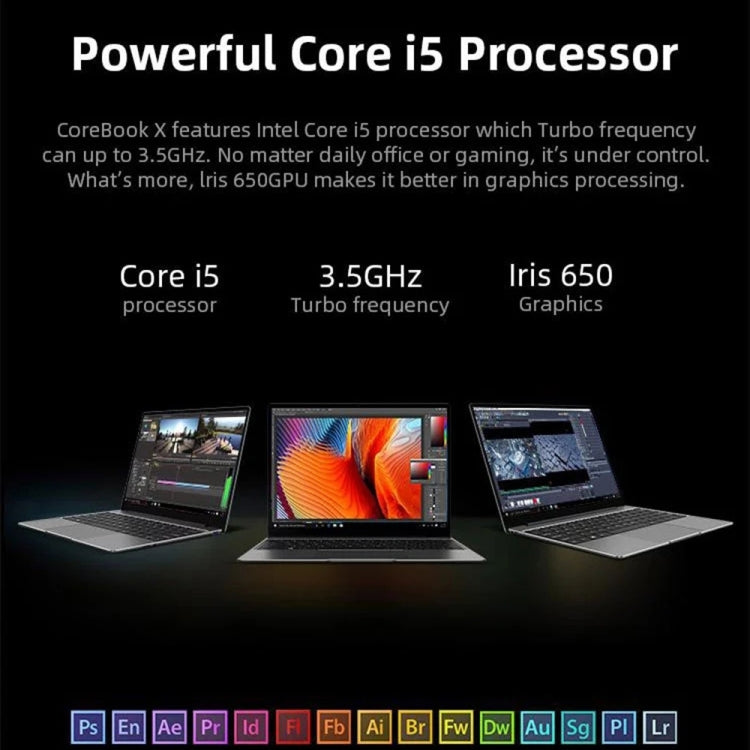 Windows 10 Home Netbook with Intel Core i5, Dual Band WiFi