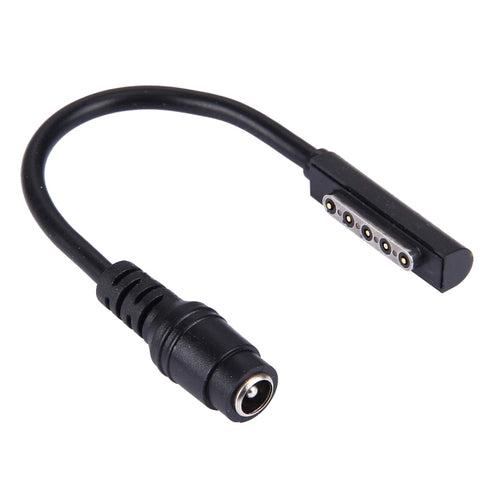 Microsoft 5 broches magnétique à 5,5 x 2,5 mm femelle adaptateur d'interface d'alimentation prise de courant pour Microsoft Surface RT/Pro 2/Pro 1 tablette