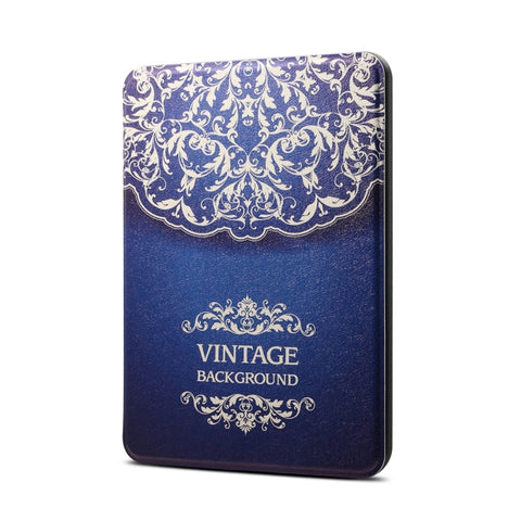Custodia protettiva in pelle PU con motivo floreale europeo a vibrazione orizzontale per Amazon Kindle Paperwhite 4 (2018), con funzione Sleep e Wake-up, Kindle Paperwhite 4 (2018)