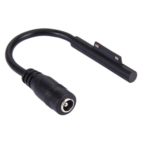 Câble d'alimentation magnétique à 6 broches pour adaptateur femelle de 5,5x2,5 mm pour Microsoft Surface Pro 6/5/4/3, pour Microsoft Surface Pro 6/5/4/3