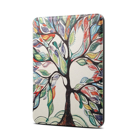 Miracle Tree Reindeer Blue Pattern Flip orizzontale Housse de protection en cuir PU + TPU pour Amazon Kindle Paperwhite 4 (2018), avec fonction veille et réveil, pour Kindle Paperwhite 4 (2018)