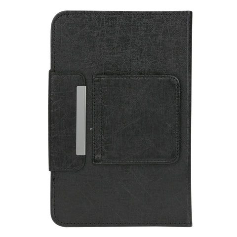 Étui en cuir pour clavier Bluetooth magnétique stable universel avec pavé tactile et support pour tablette PC IOS à 7 pouces, Android et Windows