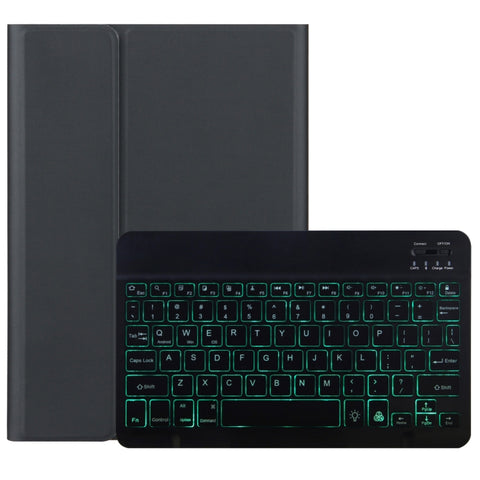 DY-P10-S Tastiera Bluetooth rimovibile 2 in 1 + custodia protettiva per tablet in pelle con retroilluminazione e supporto per Lenovo Tab P10 da 10,1 pollici, For Lenovo Tab P10 10.1 inch