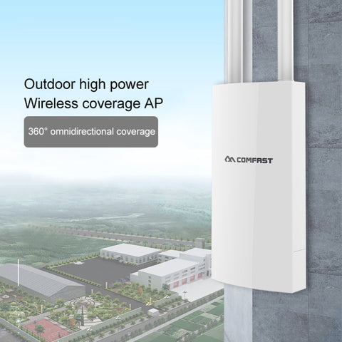 COMFAST CF-EW72 1200 Mbs Amplificatore di segnale impermeabile per esterni Ripetitore router wireless Stazione base WIFI con 2 antenne, CF-EW72 North American Edition