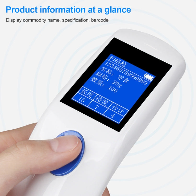 High-Speed Wireless Barcode Scanner for Efficient Scanning