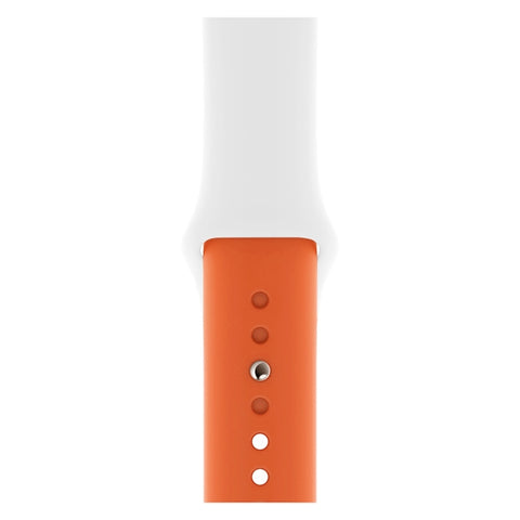 Cinturino Bicolore in Silicone per Apple Watch 38 mm Serie 3, 2 e 1 -