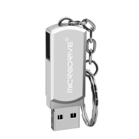 Disque U en métal avec personnalité créative USB 2.0 MicroDrive de 16 Go avec port, 16 Go