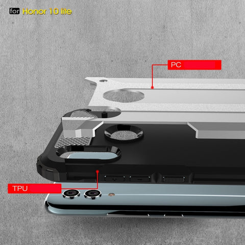 Custodia combinata Magic Armor TPU + PC per Huawei Honor 10 Lite / P Smart 2019, For Huawei Honor 10 Lite, Huawei Honor 10 Lite