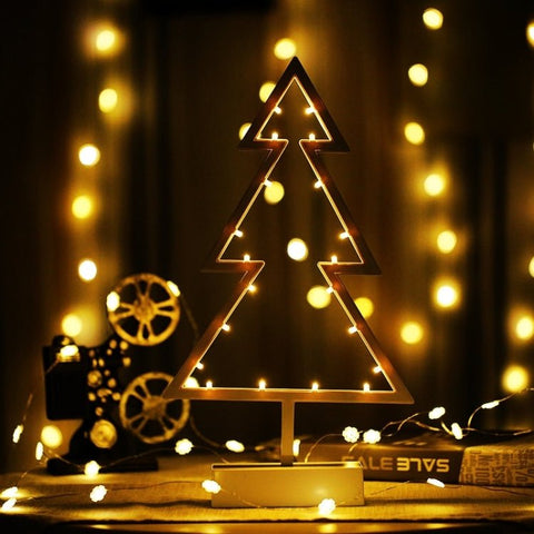 Calda lampada decorativa da fata, luce notturna per Natale, matrimonio, camera da letto - Novalix Store