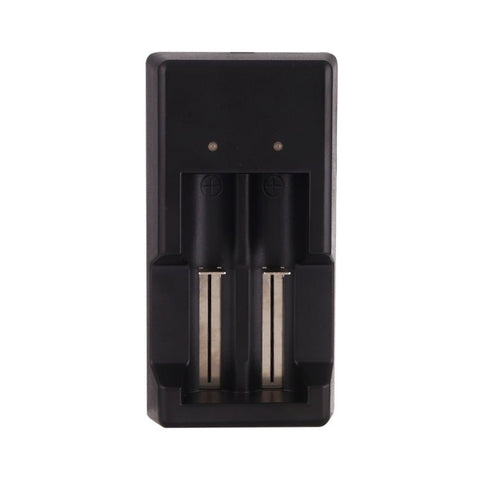 Caricabatterie intelligente USB TOMO V6 - 2 con indicatore luminoso per batteria agli ioni di litio 18650/18500/17650/16340/14500/10500/batteria AA/AAA, TOMO V6 - 2 - Novalix Store