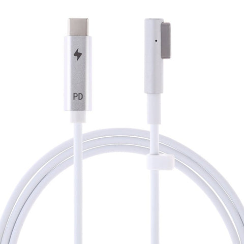 Cavo di ricarica da MagSafe 1 a 5 pin (a forma di L) a USB - C/Type - C PD da 45 W/60 W/65 W, 45W / 60W / 65W MagSafe 1 - Novalix Store