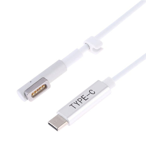 Cavo di ricarica da MagSafe 1 a 5 pin (a forma di L) a USB - C/Type - C PD da 45 W/60 W/65 W, 45W / 60W / 65W MagSafe 1 - Novalix Store
