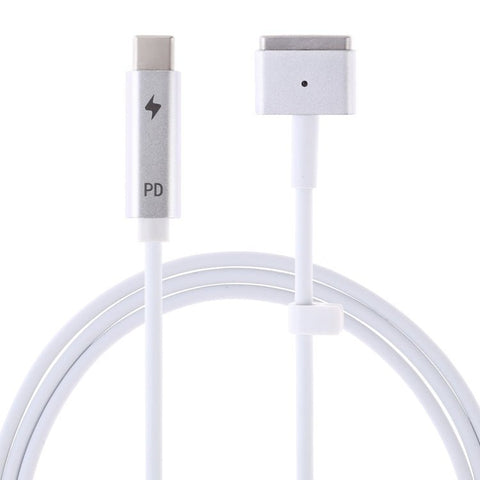 Cavo di ricarica da MagSafe 2 (a forma di T) a USB - C/Type - C PD da 45 W/60 W/65 W, 45W / 60W / 65W MagSafe 2 - Novalix Store