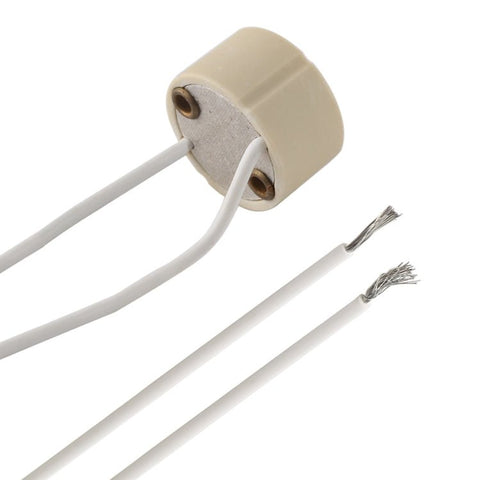 Connettore cavo adattatore base portalampada in ceramica GU10, lunghezza cavo: 12 cm, GU10 - Novalix Store