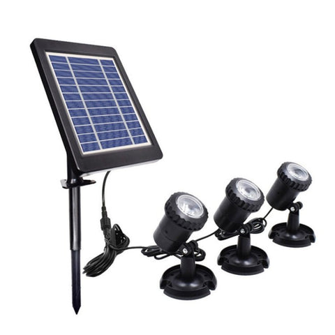 Faretto solare per immersione in piscina a luce calda 3 in 1, Warm Light - Novalix Store