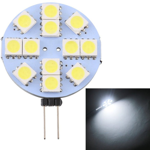 G4 12 LED SMD 5050 144LM 2800 - 3200K Dimmerazione continua a risparmio energetico Lampadina con base a pin, DC 12V, G4 12LEDs SMD 5050 144LM, G4 12 LEDs SMD 5050 144LM - Novalix Store