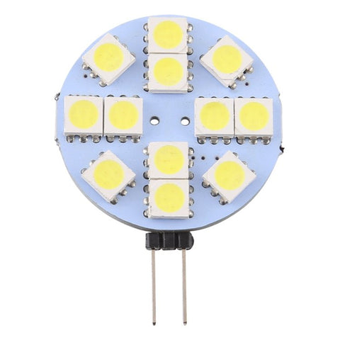 G4 12 LED SMD 5050 144LM 2800 - 3200K Dimmerazione continua a risparmio energetico Lampadina con base a pin, DC 12V, G4 12LEDs SMD 5050 144LM, G4 12 LEDs SMD 5050 144LM - Novalix Store