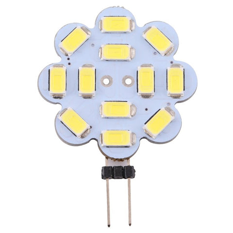 G4 12 LED SMD 5730 240LM 2800 - 3200K Lampadina a forma di fiore di prugna con regolazione continua a risparmio energetico Lampadina con base a pin, DC 12V, G4 12LEDs SMD 5730 240LM, G4 12 LEDs SMD 5730 240LM - Novalix Store