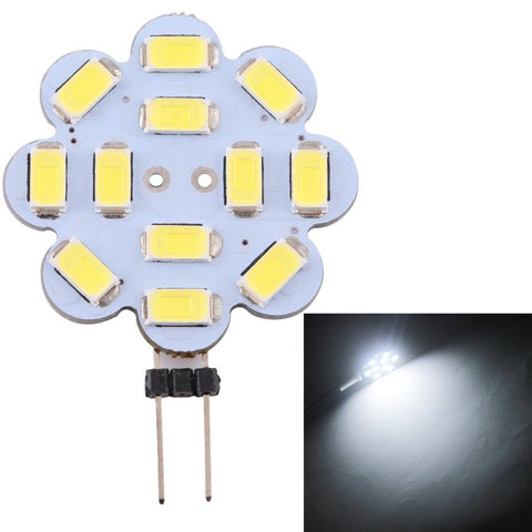 G4 12 LED SMD 5730 240LM 2800 - 3200K Lampadina a forma di fiore di prugna con regolazione continua a risparmio energetico Lampadina con base a pin, DC 12V, G4 12LEDs SMD 5730 240LM, G4 12 LEDs SMD 5730 240LM - Novalix Store
