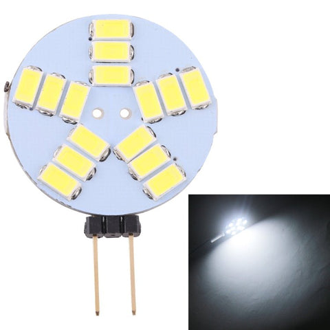 G4 15 LED SMD 5730 400LM 2800 - 3200K Dimmerazione continua a risparmio energetico Lampadina con base a pin, DC 12V, G4 15LEDs SMD 5730 400LM, G4 15 LEDs SMD 5730 400LM - Novalix Store