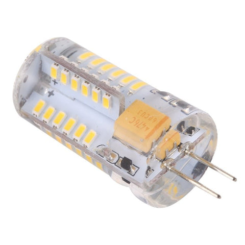 G4 6500K 200LM 57 LED Lampada a mais LED in silicone, 3014 SMD, Colore luce: Luce bianca, CA / CC 12 - 16 V, 6500K - Novalix Store