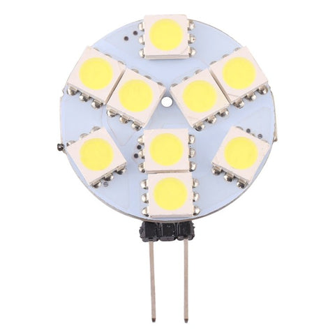 G9 9 LED SMD 5050 108LM 2800 - 3200K Dimmerazione continua a risparmio energetico Lampadina con base a pin, DC 12V, G9 9 LEDs SMD 5050 108LM - Novalix Store