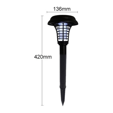 Lampada a LED ad energia solare per zanzare, parassiti, fattoria, prato, luce, paesaggio, IP44, impermeabile - Novalix Store