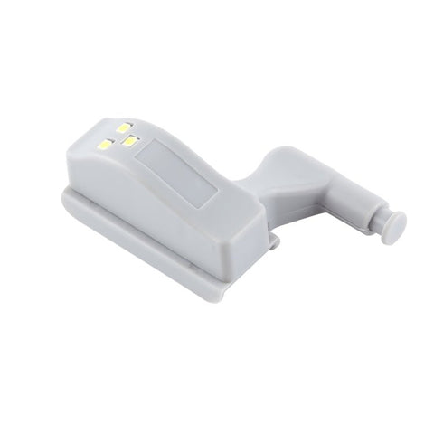 Lampada con sensore LED con cerniera interna universale da 0,3 W, armadio, 3 LED, luce notturna, accensione/spegnimento automatico, 1 PCS White Light, 1 PCS Warm White - Novalix Store