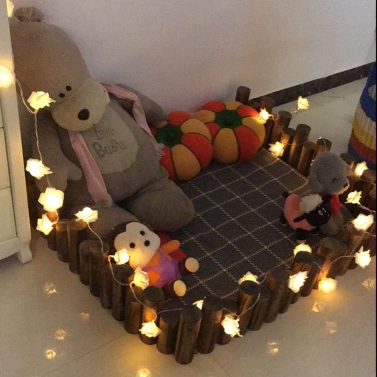 Lampada decorativa fata calda a 20 LED in stile adolescente per Natale, matrimonio, camera da letto, Rose - Novalix Store