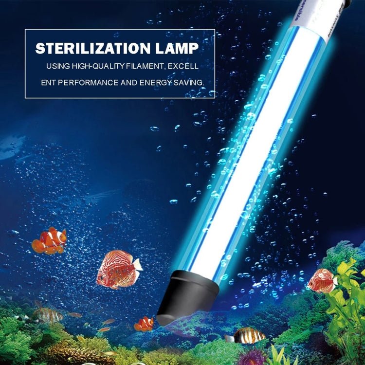 Lampada germicida ultravioletta UV - 003 da 3 W per acquario, spina europea, 3W - Novalix Store