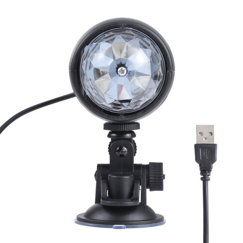 Lampada LED da palco rotante colorata USB da 3 W - Novalix Store