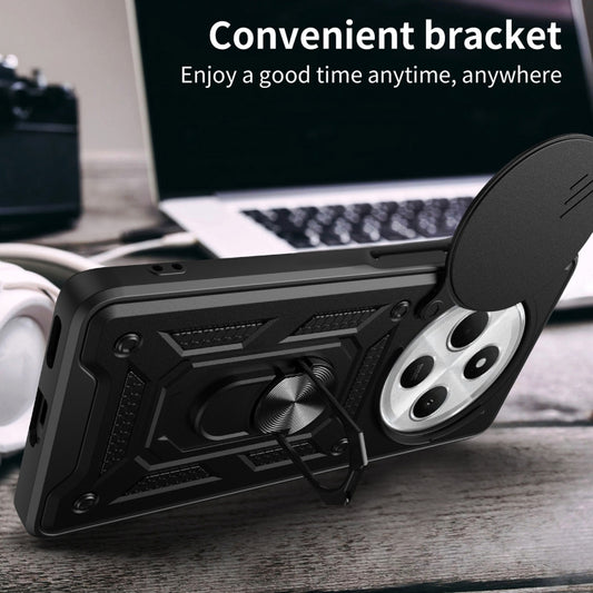 Per Xiaomi Redmi 14C 4G Custodia per fotocamera scorrevole TPU Hybrid PC Phone Case