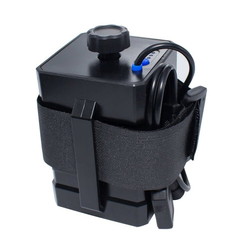 Scatola batteria impermeabile 18650/26650 IPX7 a 3 sezioni con testa rotonda da 12 V e connettore USB da 5 V. La tensione di uscita non include la batteria, 12v - Novalix Store