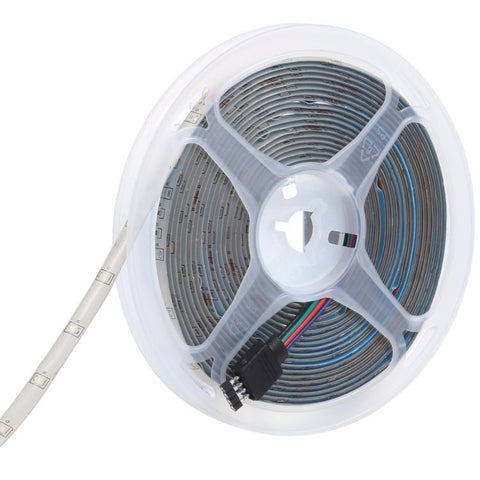 Striscia luminosa RGB impermeabile da 20 m 1200 LED SMD 2835 IP65 con telecomando a 44 tasti, spina europea, 20m 1200 LEDs IP65 - Novalix Store