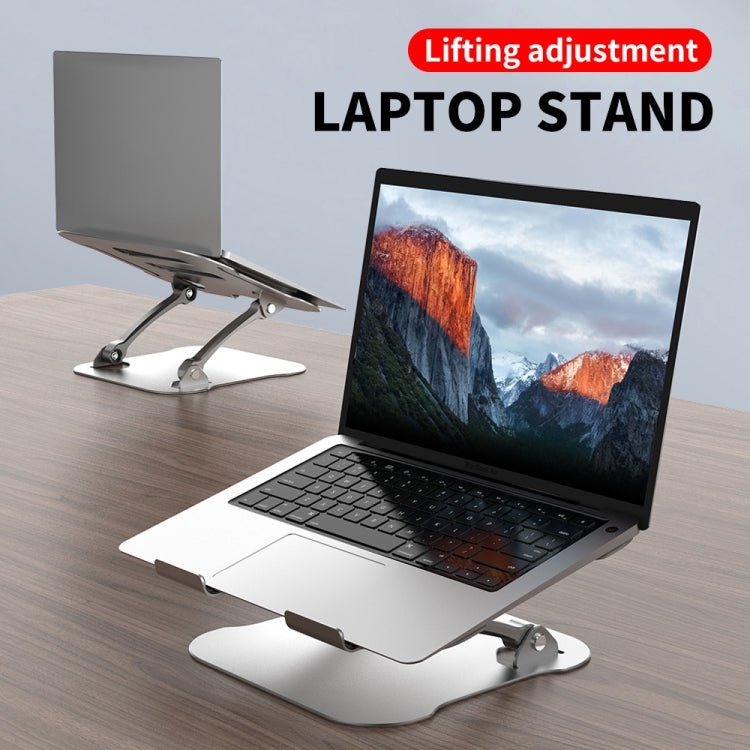 Supporto per laptop regolabile con sollevamento R - JUST, Laptop Stand - Novalix Store