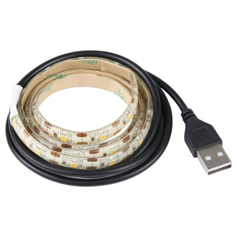 USB 2835 SMD LED Luce calda Impermeabile Corda epossidica, DC 5 V, Lunghezza: 50 cm, USB 2835 SMD LED 50cm - Novalix Store